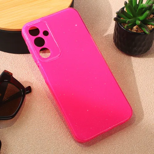 Futrola - maska Sparkle Dust za Samsung A256 Galaxy A25 5G pink.