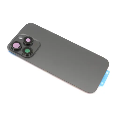 Poklopac baterije za iPhone 16 Pro black (MS).