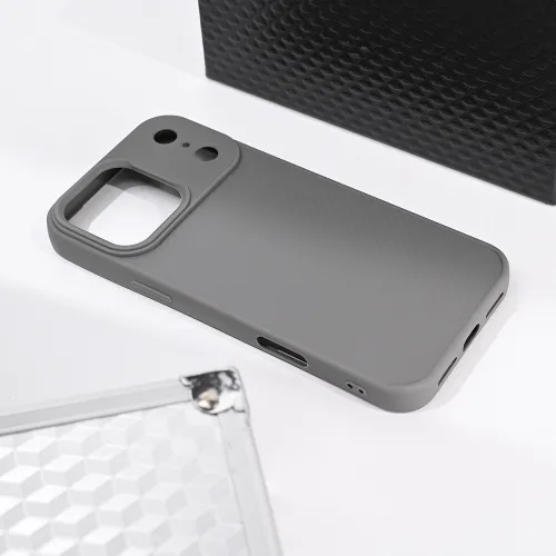 Futrola - maska Magsafe Kevlar za iPhone 17 Pro Max 6.9 siva.