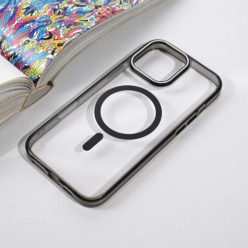 Futrola - maska Magsafe Color Pop za iPhone 16 Pro Max 6.9 crna.