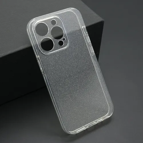 Futrola - maska SPARKLING za iPhone 14 Pro (6.1) providna (MS).