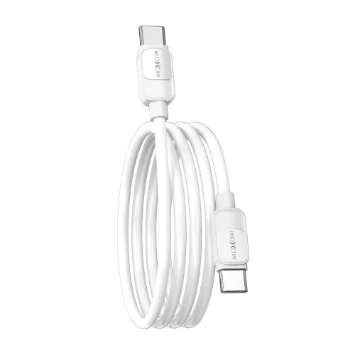 USB data kabl Moxom MX-CB231 PD 60W Type-C na Type-C 1m beli (MS).