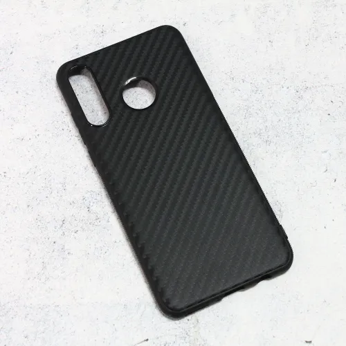 Futrola - maska Carbon fiber za Huawei P30 Lite crna.