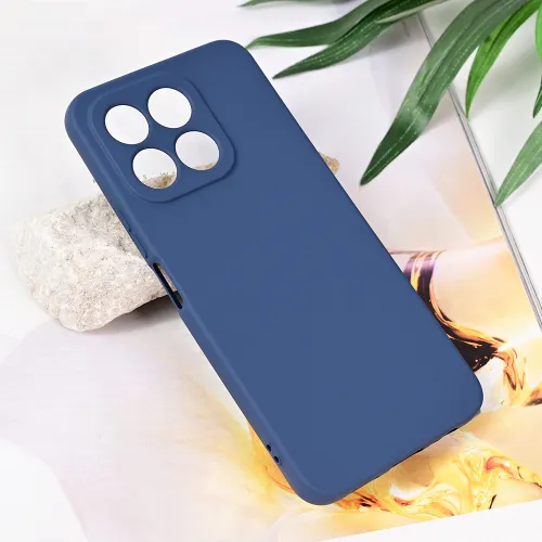 Futrola - maska Teracell Soft Velvet za Huawei Honor X6b tamno plava.