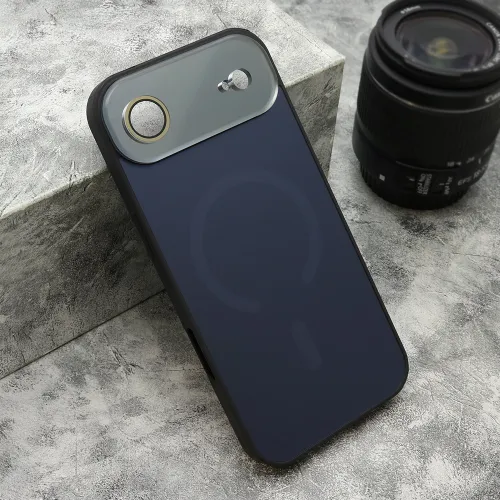 Futrola - maska PASTELPOP MagSafe za iPhone AIR (6.6) crna (MS).