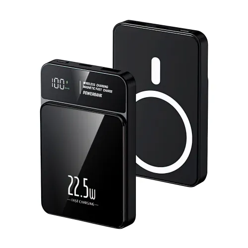 Power Bank prenosiva baterija MagSafe M50 15W PD 20W+22.5W Fast 5000mAh crni (MS).