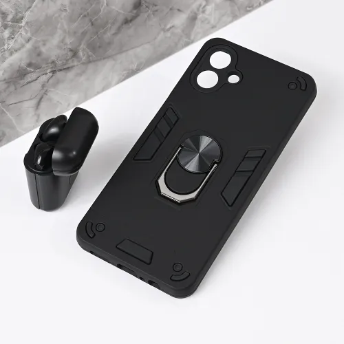 Futrola - maska Hard Ring za Samsung A075F Galaxy A07 4G crna.