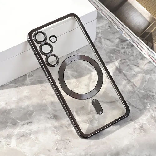 Futrola - maska Magsafe Lux za Samsung S931 Galaxy S25 crna.