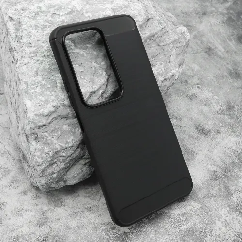 Silikonska futrola - maska BRUSHED za Xiaomi Redmi 15 4G 171mm (EU) crna (MS).