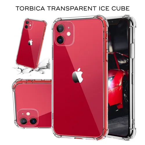 Futrola - maska Transparent Ice Cube za iPhone 15 6.1.