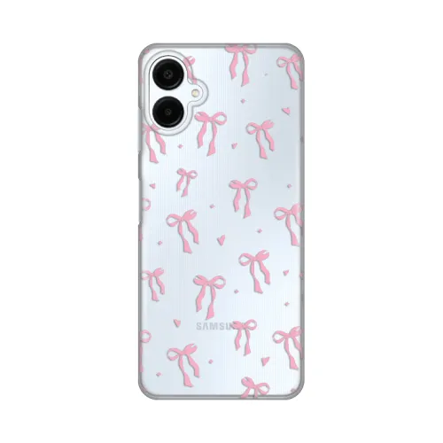 Silikonska futrola - maska print Skin za Samsung A065F Galaxy A06 Cute Bow.