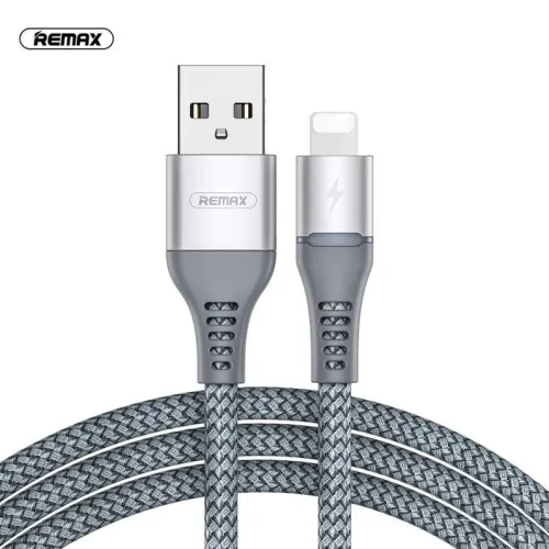 USB Data kabl Remax Colorful RC-152i za iPhone lightning srebrni 1m.