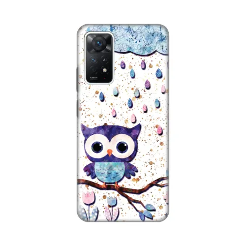 Silikonska futrola - maska print Skin za Xiaomi Redmi Note 11 Pro 4G/5G/Note 12 Pro 4G Owl.