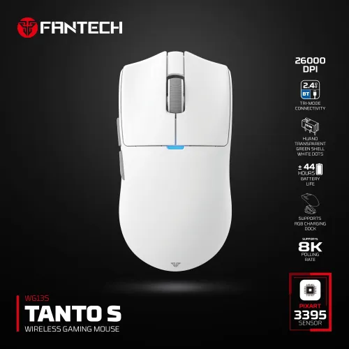 Mis Wireless Gaming Fantech WG13S Tanto S Space Edition.