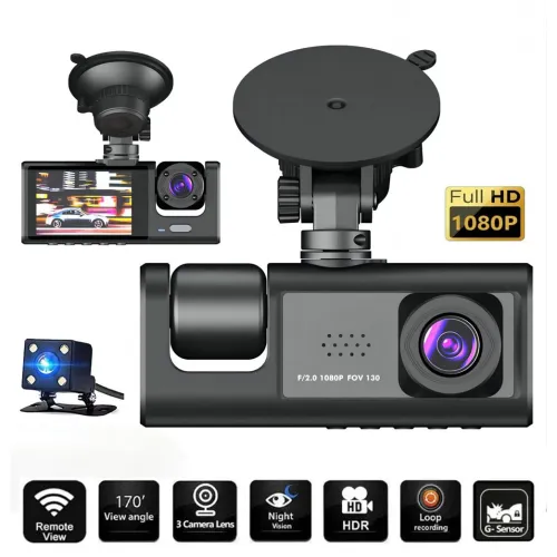 Kamera za Auto DashCam S1 JWD 1080P crna.