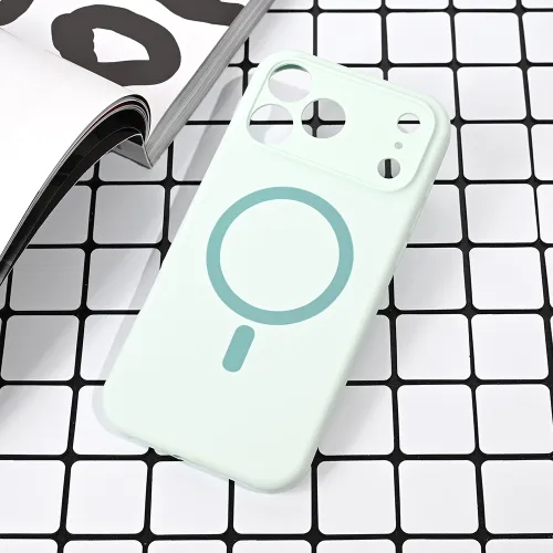 Futrola - maska Magsafe Pure color za iPhone 17 Pro Max 6.9 mint.