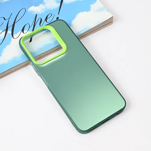 Futrola - maska Clear za Huawei Honor X6c zelena.