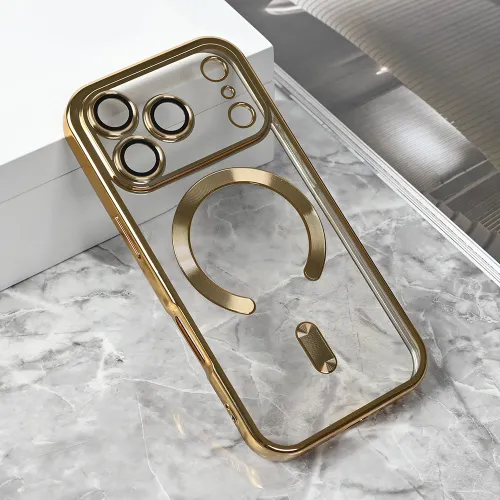 Futrola - maska Magsafe Lux za iPhone 17 Pro 6.3 zlatna.