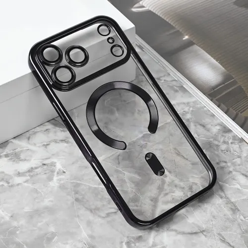 Futrola - maska Magsafe Lux za iPhone 17 Pro Max 6.9 crna.