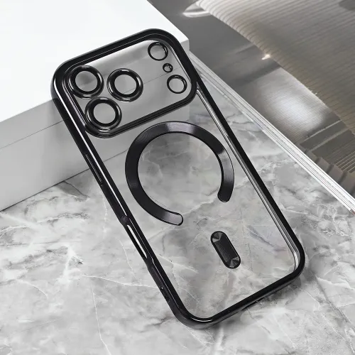 Futrola - maska Magsafe Lux za iPhone 17 Pro 6.3 crna.