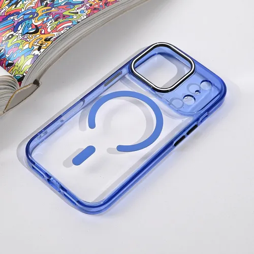 Futrola - maska Magsafe Color Pop za iPhone 17 Pro 6.3 plava.