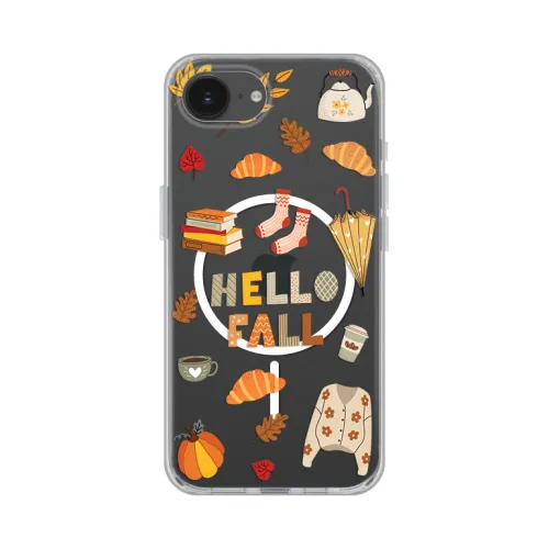Futrola - maska print Magsafe za iPhone 16e 6.1 Hello Fall.