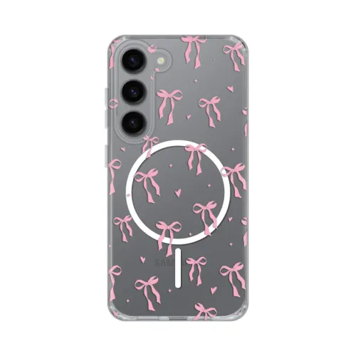 Futrola - maska print Magsafe za Samsung S911B Galaxy S23 Cute Bows.