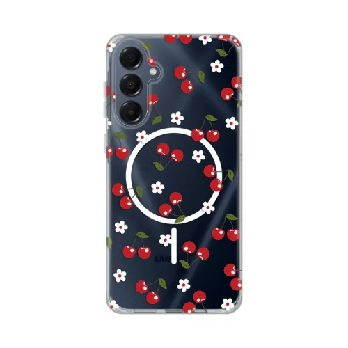 Futrola - maska print Magsafe za Samsung A165F Galaxy A16 Cute Cherries.