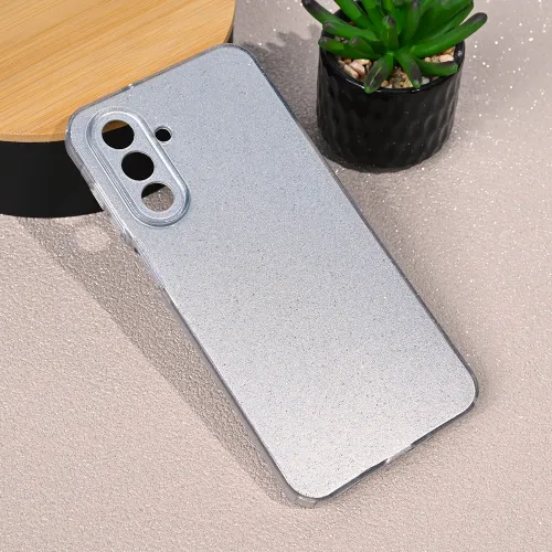 Futrola - maska Sparkle Dust za Samsung A175 Galaxy A17 srebrna.