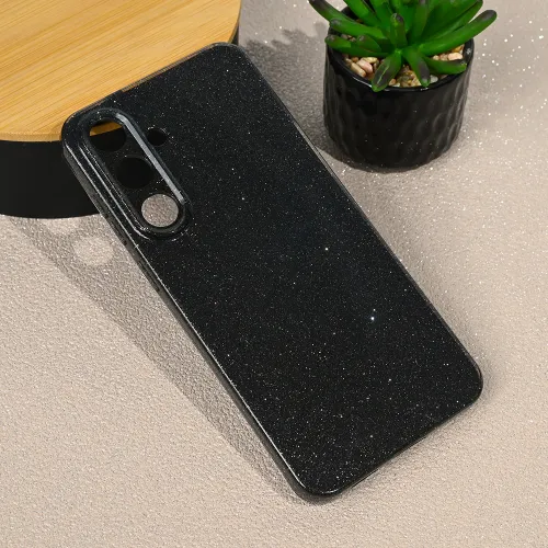 Futrola - maska Sparkle Dust za Samsung S731B Galaxy S25 Fe crna.