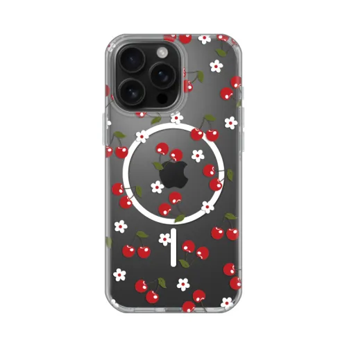 Futrola - maska print Magsafe za iPhone 16 Pro Max 6.9 Cute Cherries.