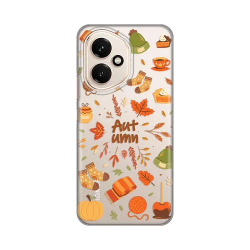 Silikonska futrola - maska print Skin za Huawei Honor 400 Autumn.