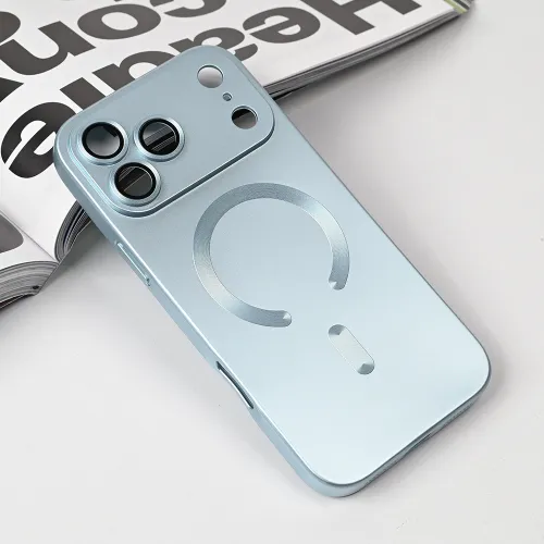 Futrola - maska Magsafe Chrome za iPhone 17 Pro Max 6.9 plava.