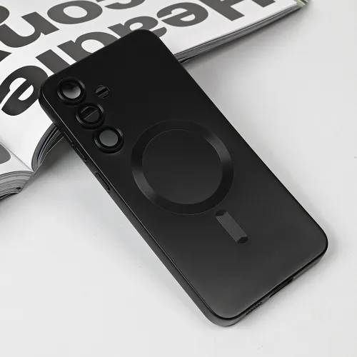 Futrola - maska Magsafe Chrome za Samsung S731B Galaxy S25 FE crna.