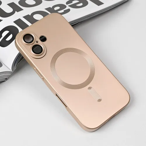 Futrola - maska Magsafe Chrome za iPhone 17 6.3 zlatna.