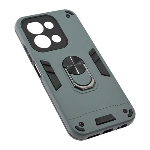 Futrola - maska Hard Ring za Xiaomi Redmi 15C 4G(173mm) tamno siva.