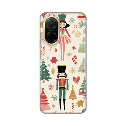 Silikonska futrola - maska print za Xiaomi Redmi A5(173mm) Vintage Christmas.