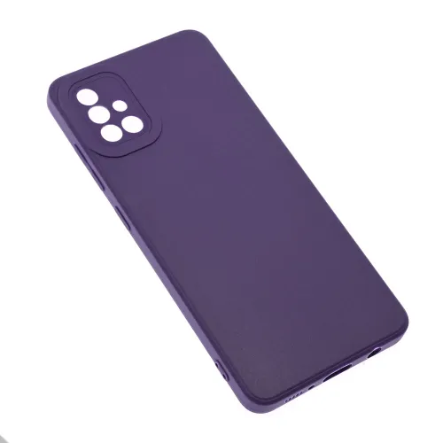 Futrola - maska Teracell Giulietta za Samsung A515F Galaxy A51 mat tamno ljubicasta.