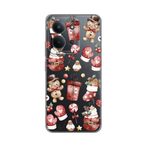 Silikonska futrola - maska print Skin za Xiaomi Redmi 15C 4G Cozy Christmas.