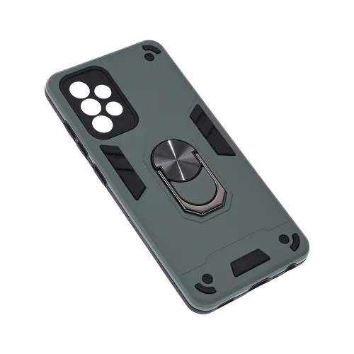 Futrola - maska Hard Ring za Samsung A526 Galaxy A52 5G tamno siva.