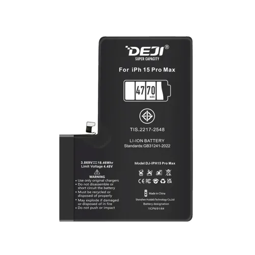 Baterija za iPhone 15 Pro Max (6.7) 4770mAh HC Deji (MS).