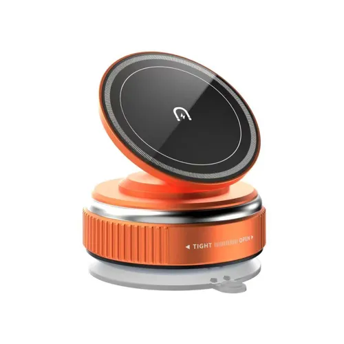 Drzac za mobilni telefon OH-X85 magnet i vakum narandzasti (MS).