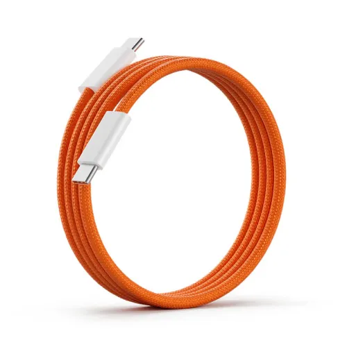 USB Data kabl za iPhone 17 seriju 60W PD na Type C 1m narandzasti.