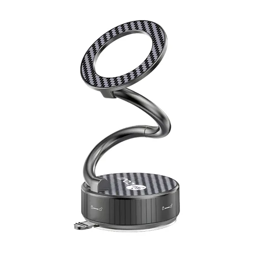 Drzac za mobilni telefon Goji G14 magnet i vakum crni (MS).