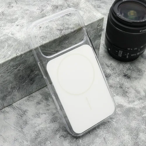 Futrola - maska AMBER MagSafe za iPhone 17 Pro (6.3) bela (MS).