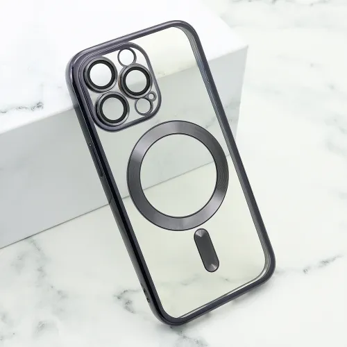 Futrola - maska CAMERA PROTECT MagSafe za iPhone 13 Pro (6.1) crna (MS).