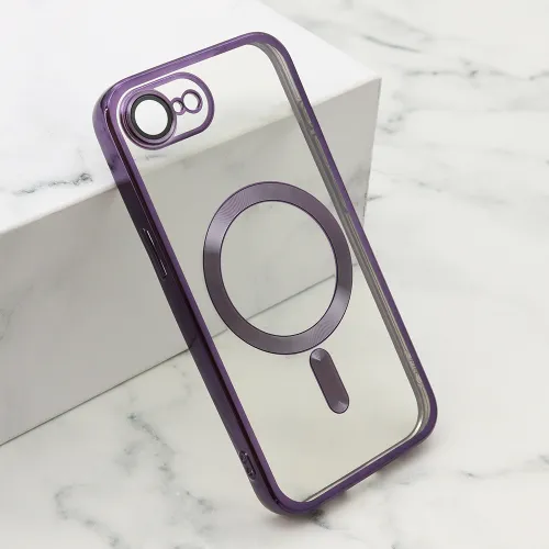 Futrola - maska CAMERA PROTECT MagSafe za iPhone 16E (6.1) ljubicasta (MS).