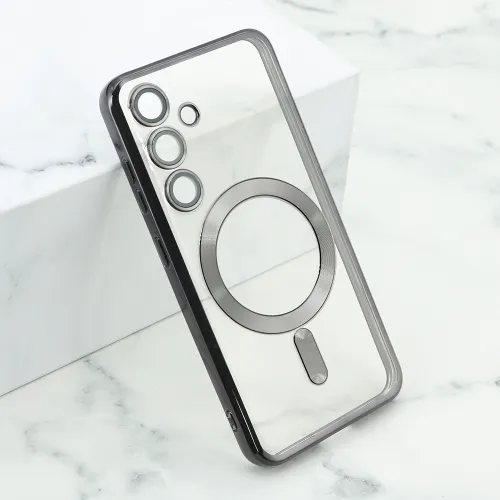 Futrola - maska CAMERA PROTECT MagSafe za Samsung S921 Galaxy S24 5G crna (MS).