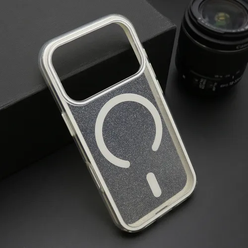 Futrola - maska CRYSTAL MagSafe za iPhone 17 Pro (6.3) bela (MS).