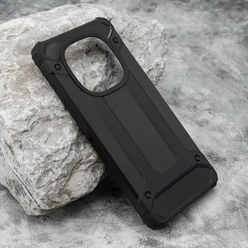 Futrola - maska DEFENDER II za Xiaomi Redmi Note 14 Pro 4G crna (MS).